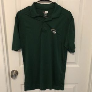 NFL Team Apparel Green Bay Packers Mens Medium Polo